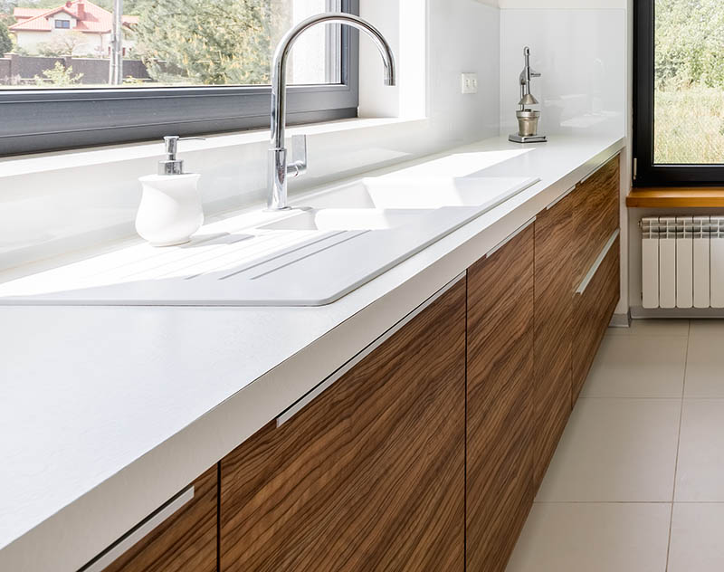 Corian benkeplater
