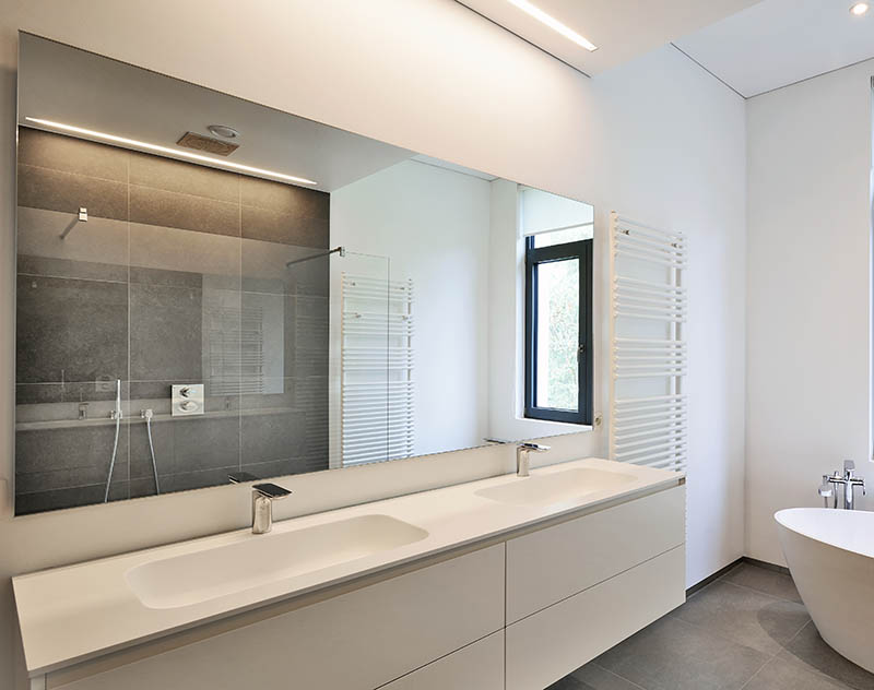 Corian vask til bad