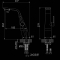 Steinberg servantbatteri 260 rose gull