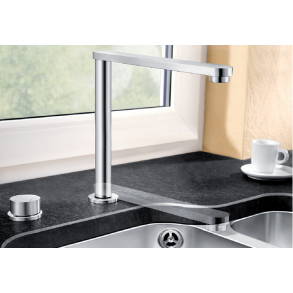 Blanco kj�kkenkran Eloscope-F II krom