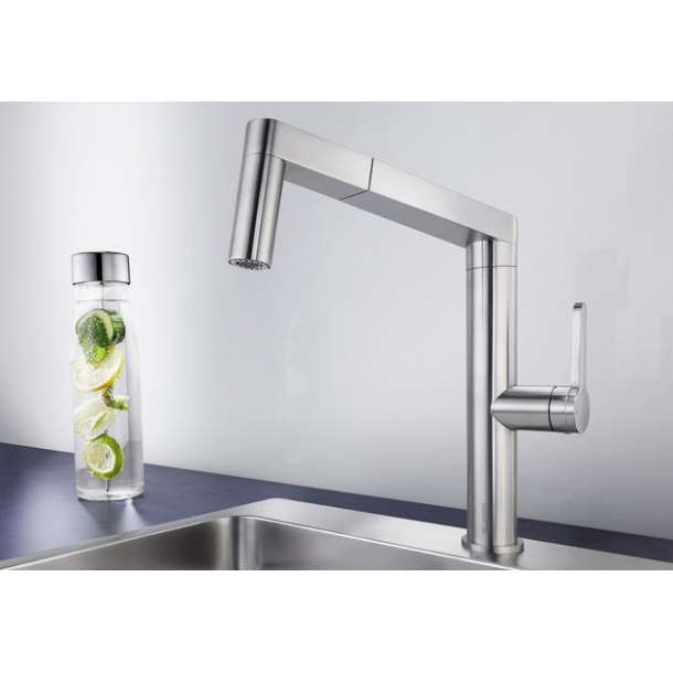 Blanco kj�kkenkran Panera-S rustfritt st�l