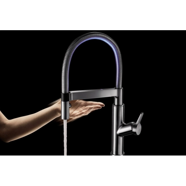 Blanco kj�kkenkran Solenta-S Senso rustfritt st�l