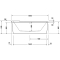 Duravit Starck 1 badekar