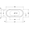 Duravit Starck 1 badekar