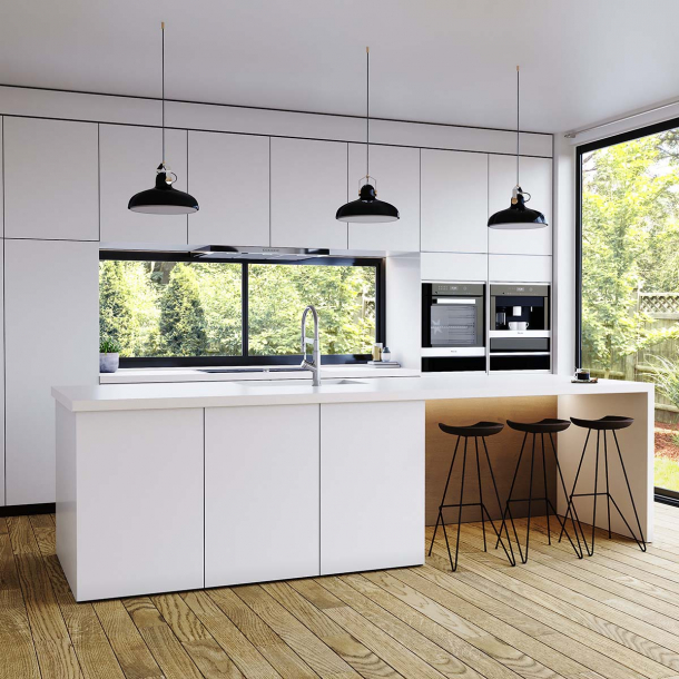 Corian� benkeplate Glacier White �y