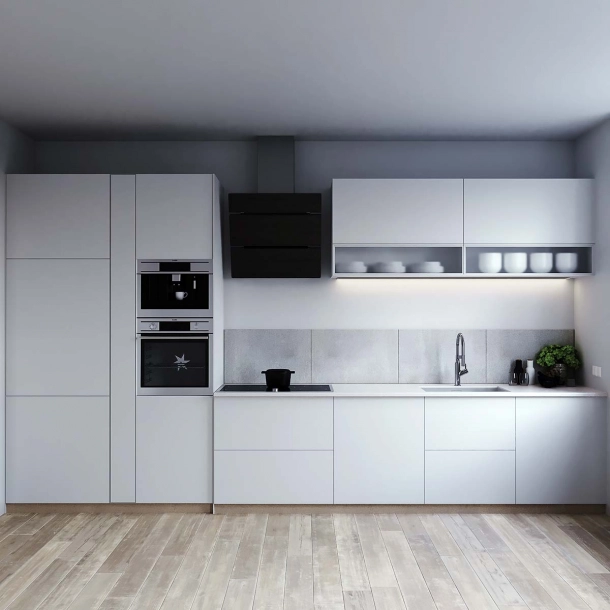 Corian� benkeplate Glacier White rektangul�r formet