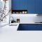Corian� benkeplate Glacier White U&minus;formet