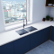 Corian� benkeplate Glacier White U&minus;formet