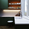 Corian� benkeplate Glacier White L&minus;formet