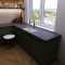 Corian� benkeplate Lava Rock L&minus;formet