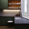 Corian� benkeplate Lava Rock L&minus;formet