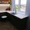 Corian� benkeplate Limestone Prima L&minus;formet