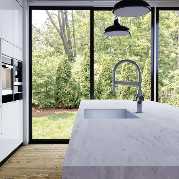 Corian� benkeplate Limestone Prima �y