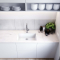Corian� benkeplate Limestone Prima rektangul�r formet