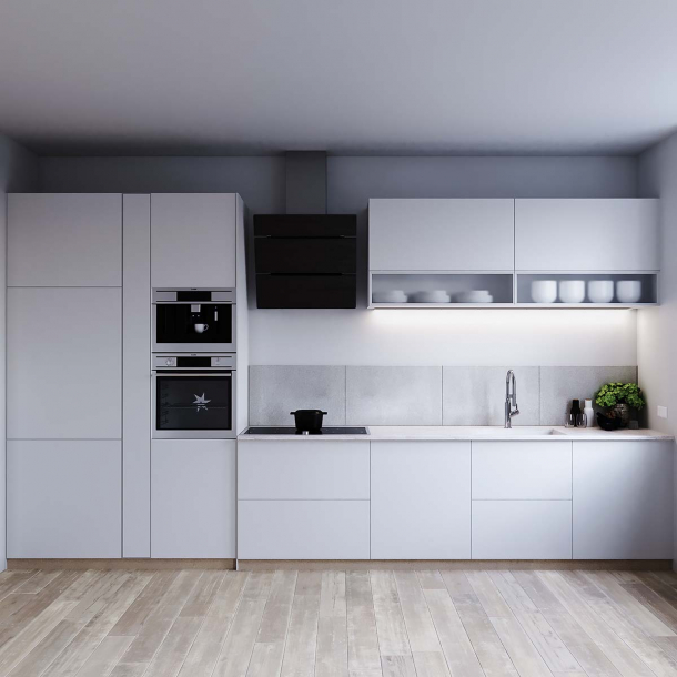 Corian� benkeplate Limestone Prima rektangul�r formet