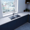 Corian� benkeplate Limestone Prima U&minus;formet