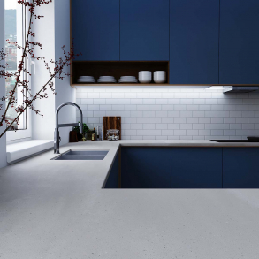 Corian� benkeplate Neutral Concrete U&minus;formet