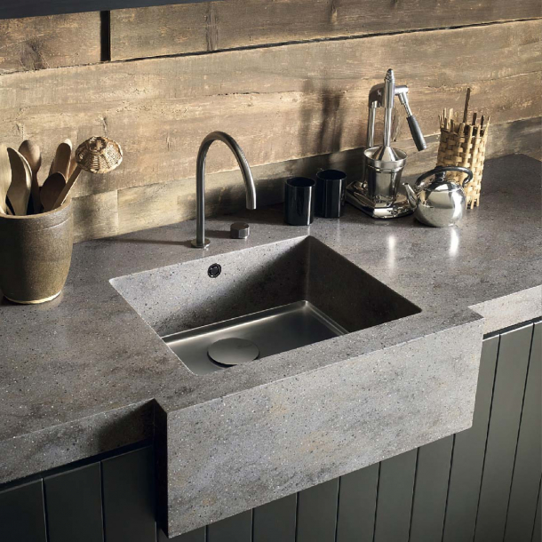 Corian� Lava Rock materialpr�ve 18x12 cm (refunderes)