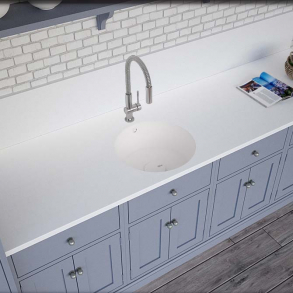 Vask Corian� Rounded 9310 Glacier White