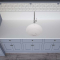 Vask Corian� Rounded 9310 Glacier White