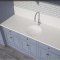 Vask Corian� Rounded 9310 Glacier White