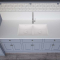 Vask Corian&reg; Salty 9410 Glacier White