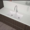 Vask Corian&reg; Spicy 965+965 Glacier White