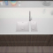 Vask Corian&reg; Spicy 965+9910 Glacier White