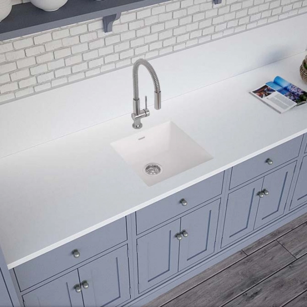 Vask Corian&reg; Spicy 965 Glacier White