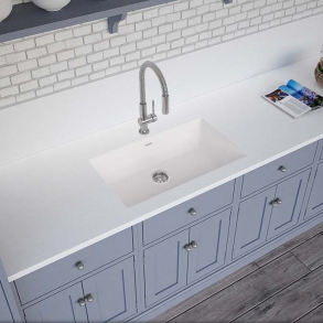 Vask Corian&reg; Spicy 966 Glacier White