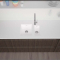 Vask Corian&reg; Spicy 969+967 Glacier White