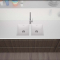 Vask Corian&reg; Spicy 969+969 Glacier White