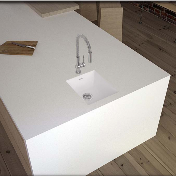 Vask Corian&reg; Spicy 969 Glacier White
