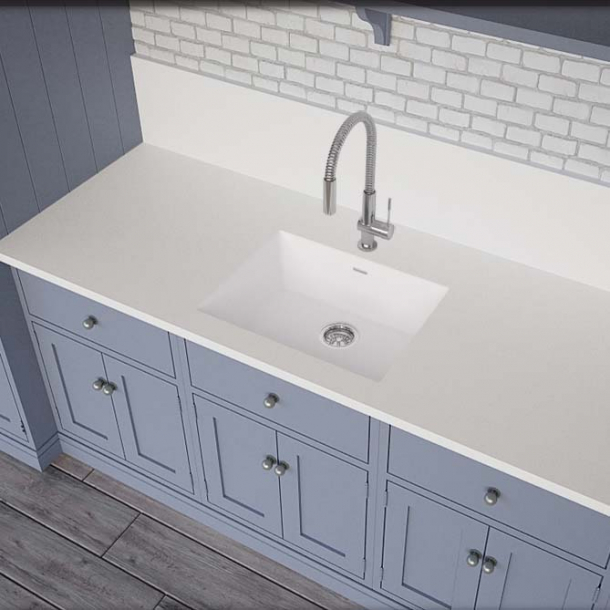 Vask Corian&reg; Spicy 970 Glacier White