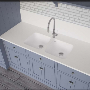 Vask Corian&reg; Sweet 804+804 Glacier White