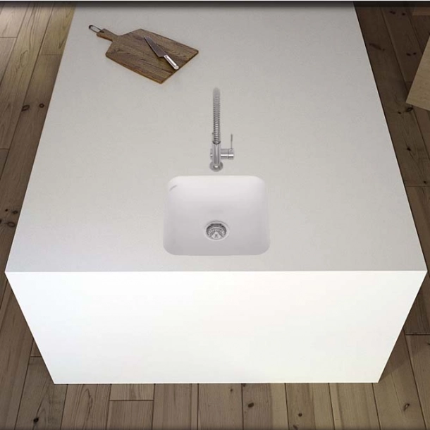 Vask Corian&reg; Sweet 804 Glacier White