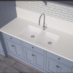Vask Corian&reg; Sweet 805+805 Glacier White