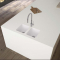 Vask Corian&reg; Sweet 809+809 Glacier White