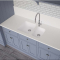 Vask Corian&reg; Sweet 859+802 Glacier White