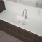Vask Corian&reg; Sweet 859+857 Glacier White