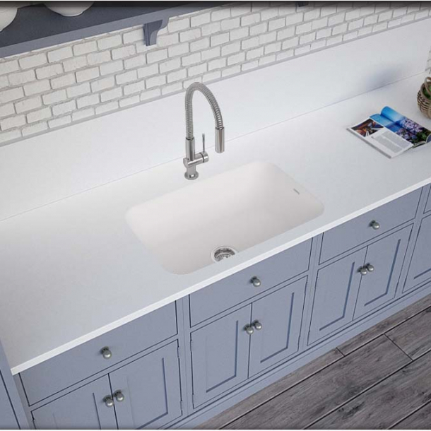 Vask Corian&reg; Sweet 881 Glacier White