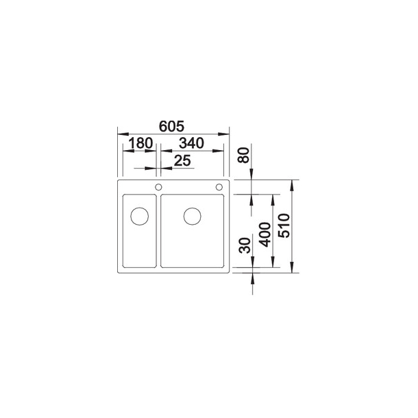 Vask Blanco Claron 180/340-IF/A