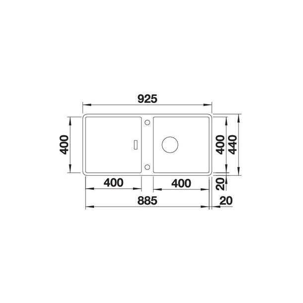 Vask Blanco Jaron XL 6 S-IF