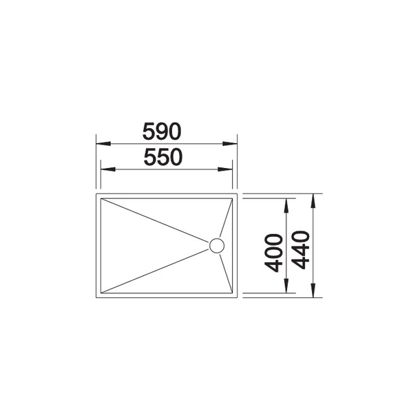 Vask Blanco Zerox 550-T-U
