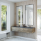 Skarstind MTX+HPL Seasoned Planked Elm Servantskap 102, uten topp og vask