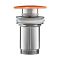 Push-open Bunnventil i Corian� Design citrus orange