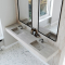 Dobbel Vask Corian� Aurora Artista Beige