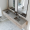 Dobbel Vask Corian� Aurora Artista Dust