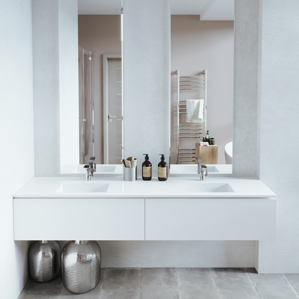 Dobbel vask Corian� Aurora