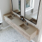 Dobbel Vask Corian� Aurora Neutral Concrete